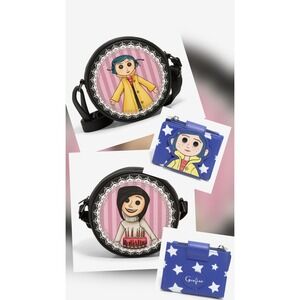 NWT Loungefly‎ Coraline Other Mother Doll Double-Sided Crossbody Bag & WALLET!